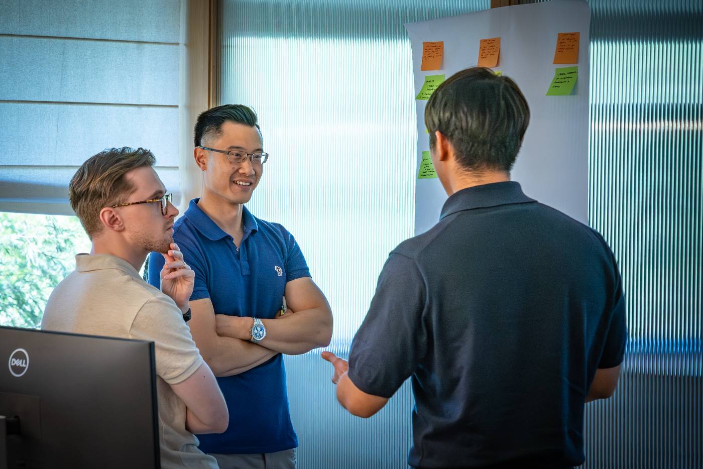 Small-group session at an All-Hands Day